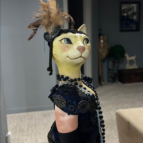 STUNNING VINTAGE Classy Cat Lady - Picture 7 of 11